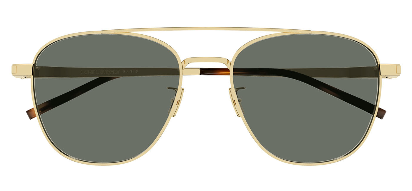 Saint Laurent SL 531 Sunglasses - Gold / Green