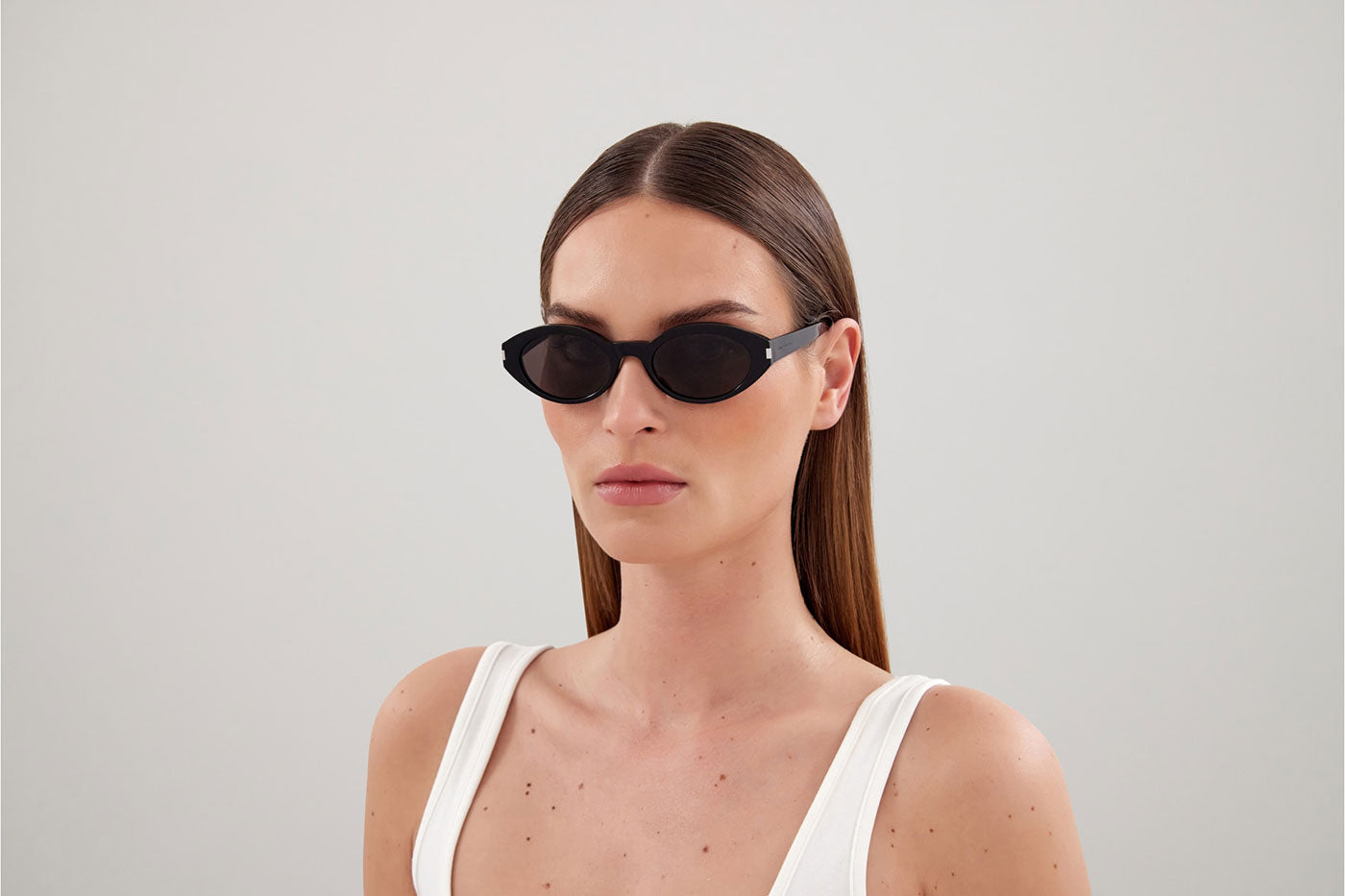 Saint Laurent SL 567 Sunglasses - Black / Black