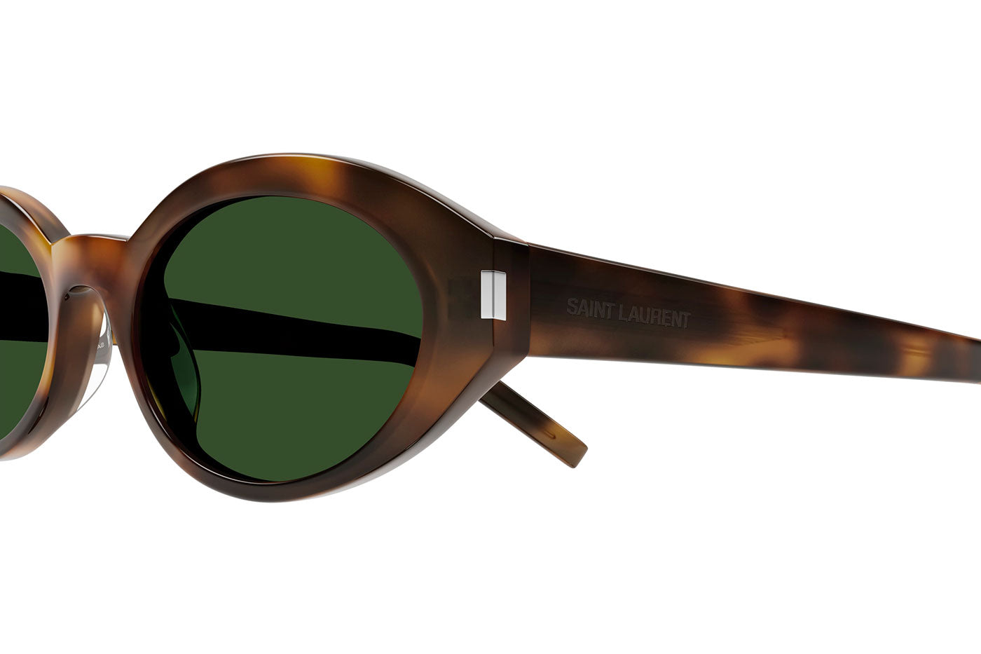 Saint Laurent SL 567 Sunglasses - Havana / Green