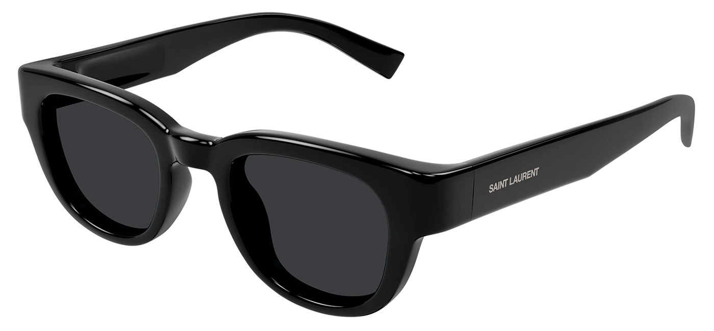 Saint Laurent SL 675 Sunglasses - Black / Black