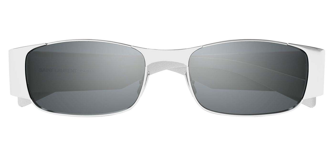 Saint Laurent SL 738 Sunglasses - Silver / Silver