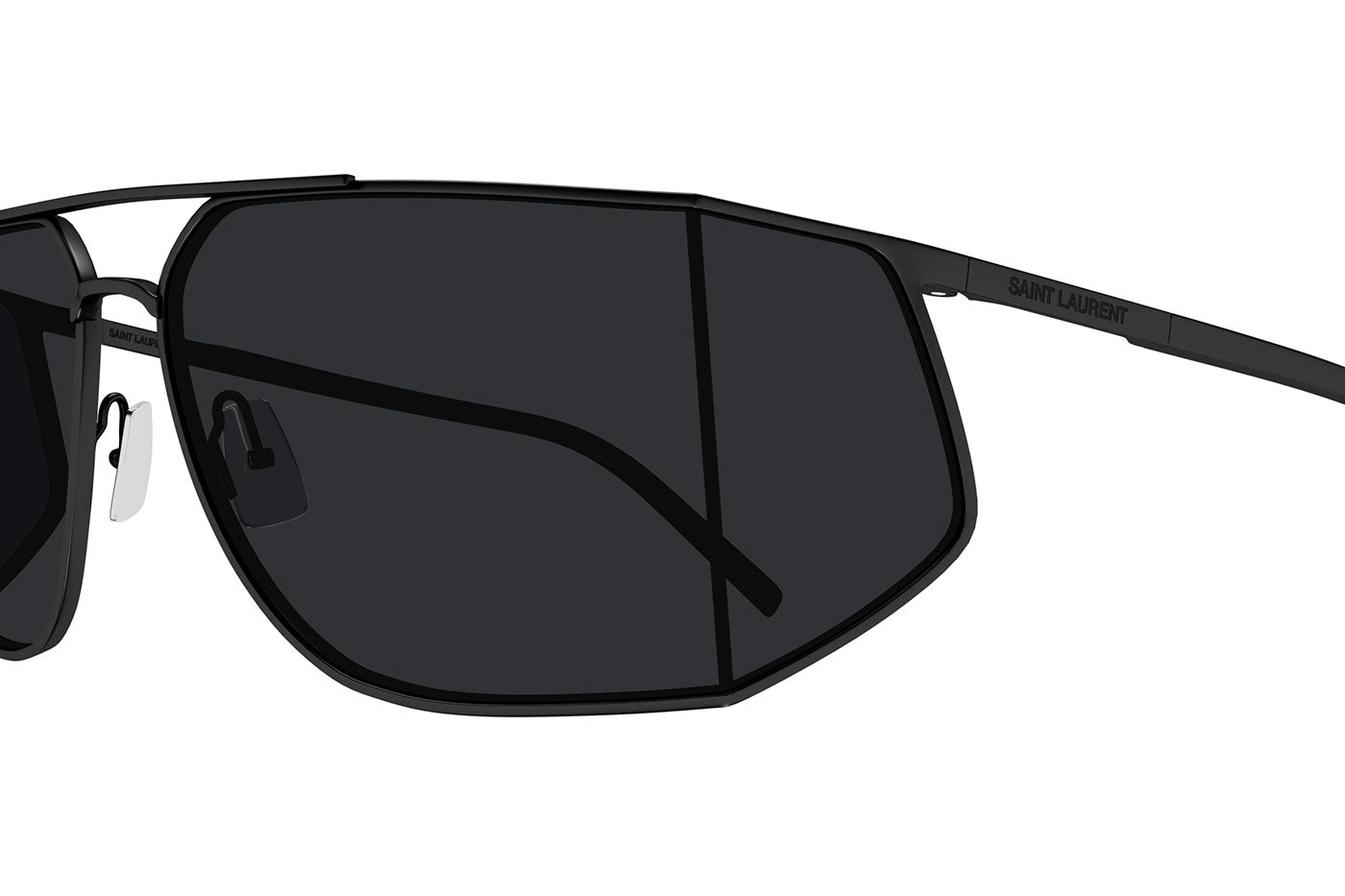 Saint Laurent SL 750 Sunglasses - Black / Black