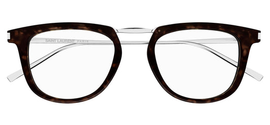 Saint Laurent SL 753 OPT Glasses - Havana / Silver