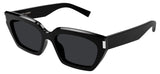 Saint Laurent SL 826 PAGE Sunglasses - Black / Black