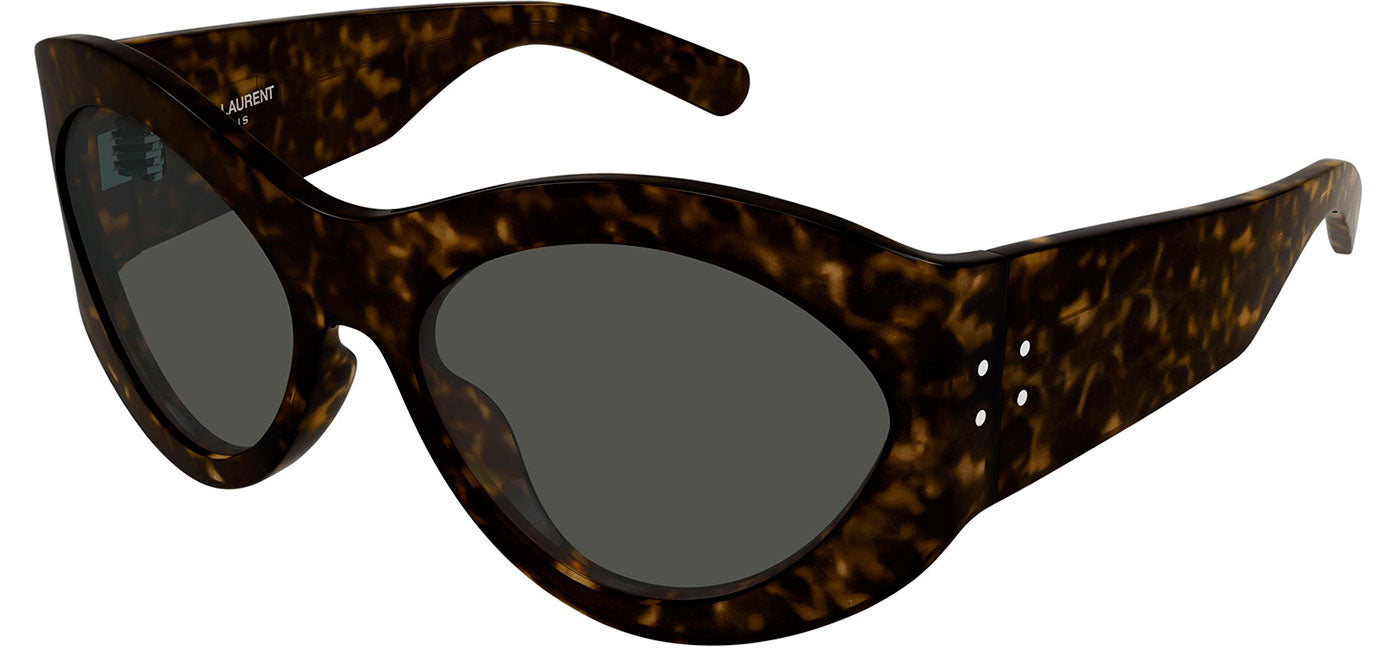Saint Laurent SL 854 Sunglasses - Havana / Grey