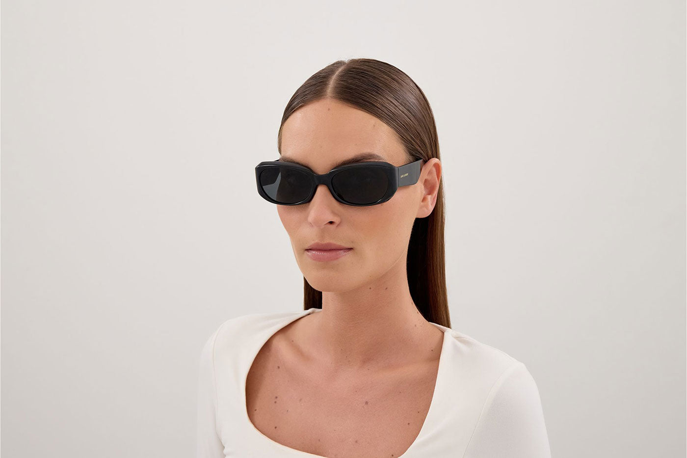 Saint Laurent SL 868 Sunglasses - Black / Black