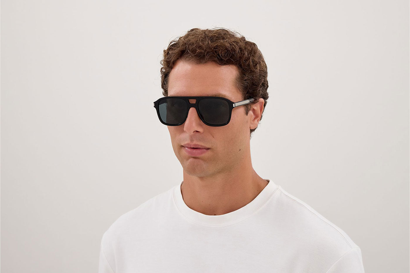 Saint Laurent SL 881 Sunglasses - Black / Black
