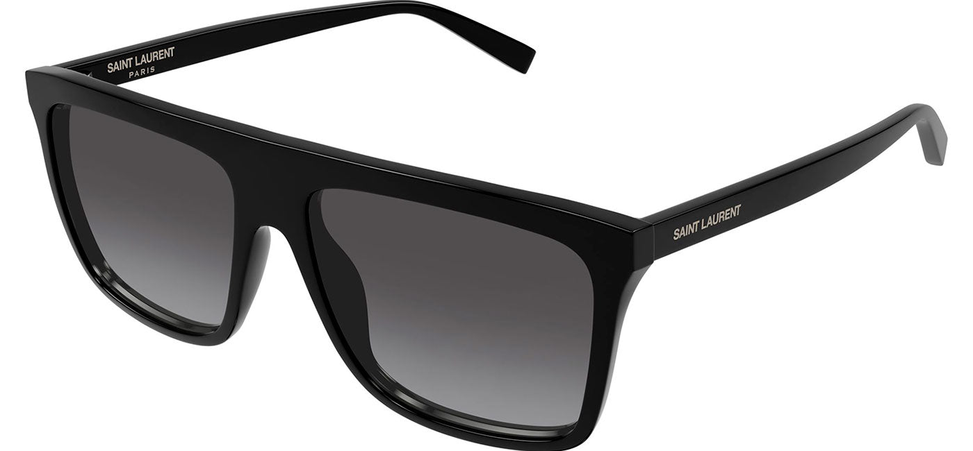 Saint Laurent SL 904 Sunglasses - Black / Grey Gradient