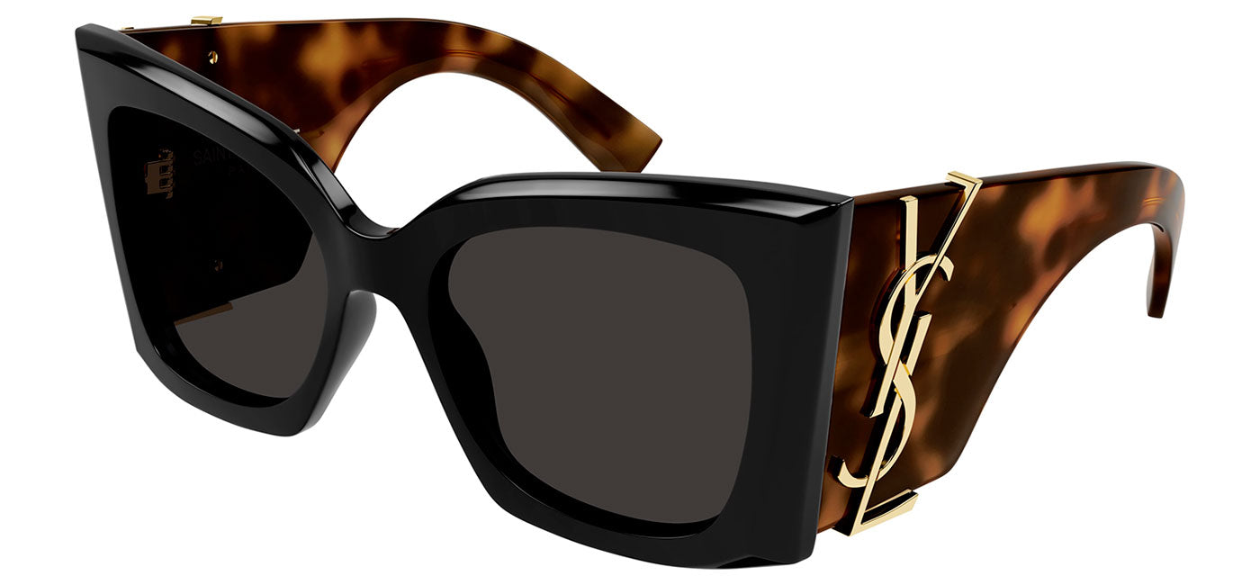 Saint Laurent SL M119 Blaze Sunglasses - Black / Black