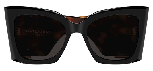 Saint Laurent SL M119 Blaze Sunglasses - Black / Black