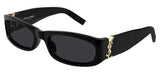 Saint Laurent SL M152 Sunglasses - Black / Black