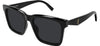 Saint Laurent SL SL M170 Sunglasses - Black / Black
