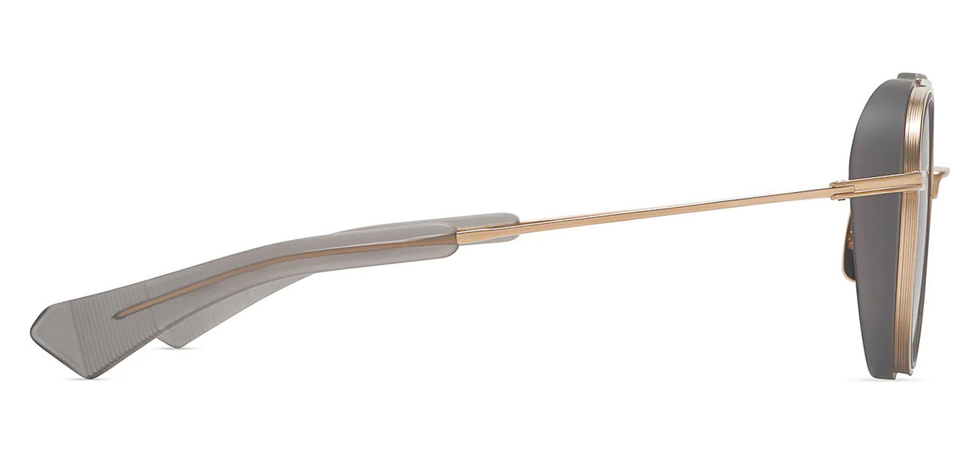 DITA Spacecraft Sunglasses - White Gold and Matte Cystal Grey / Dark Green To Clear Gradient