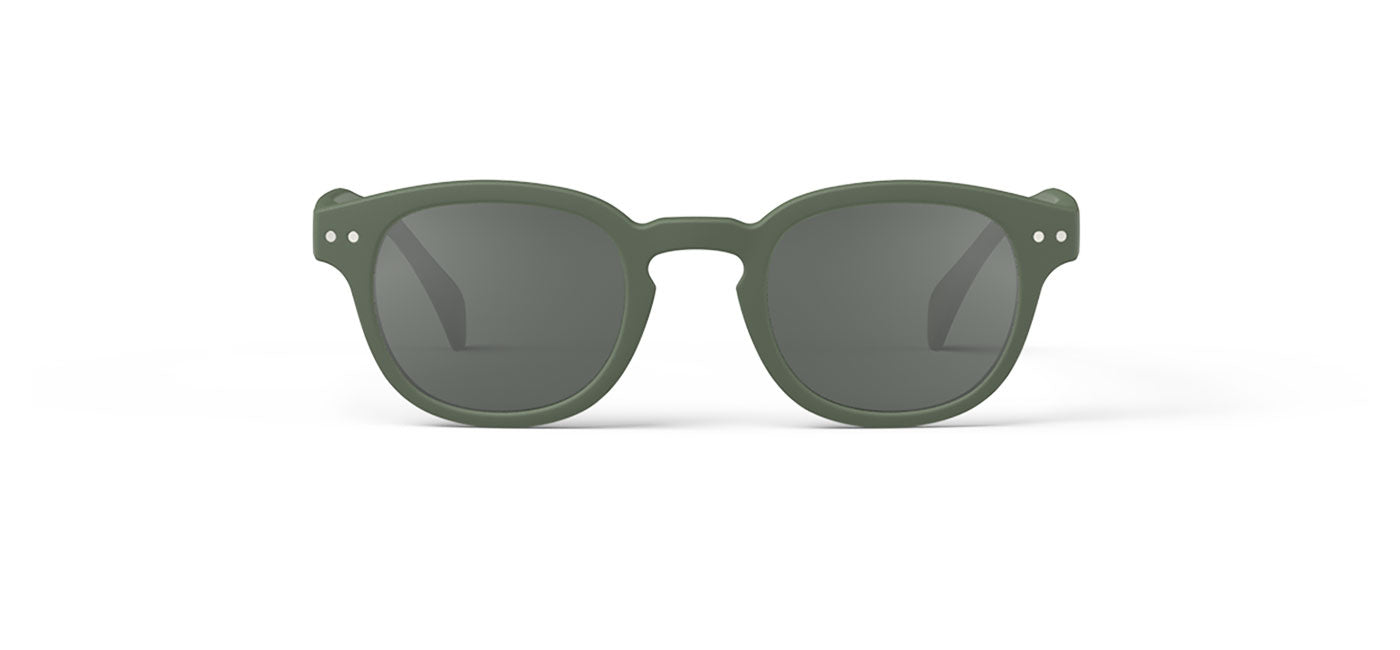IZIPIZI #C Sunglasses - Kaki Green / Grey