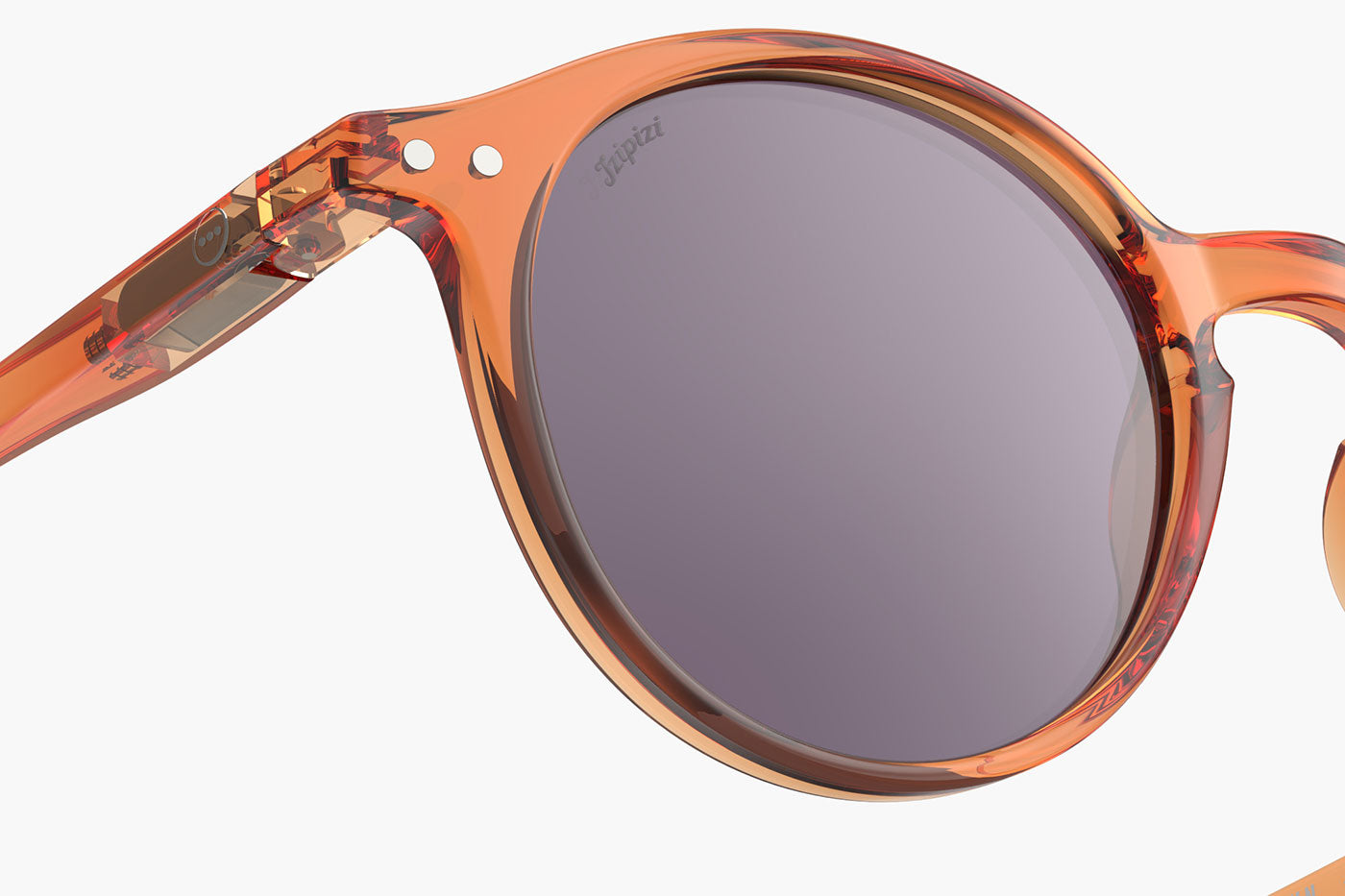 IZIPIZI #D Sunglasses - Orange Smash / Purple