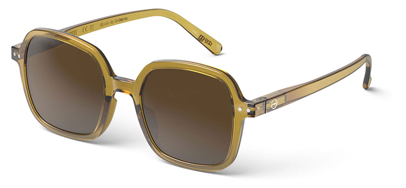 IZIPIZI Office Sunglasses - Golden Green / Brown