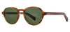 Garrett Leight Casillas Sunglasses - Cherry Wood / Semi-Flat Pure G15