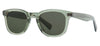 Garrett Leight Kinney II Sunglasses - Juniper / Semi-Flat Pure G15