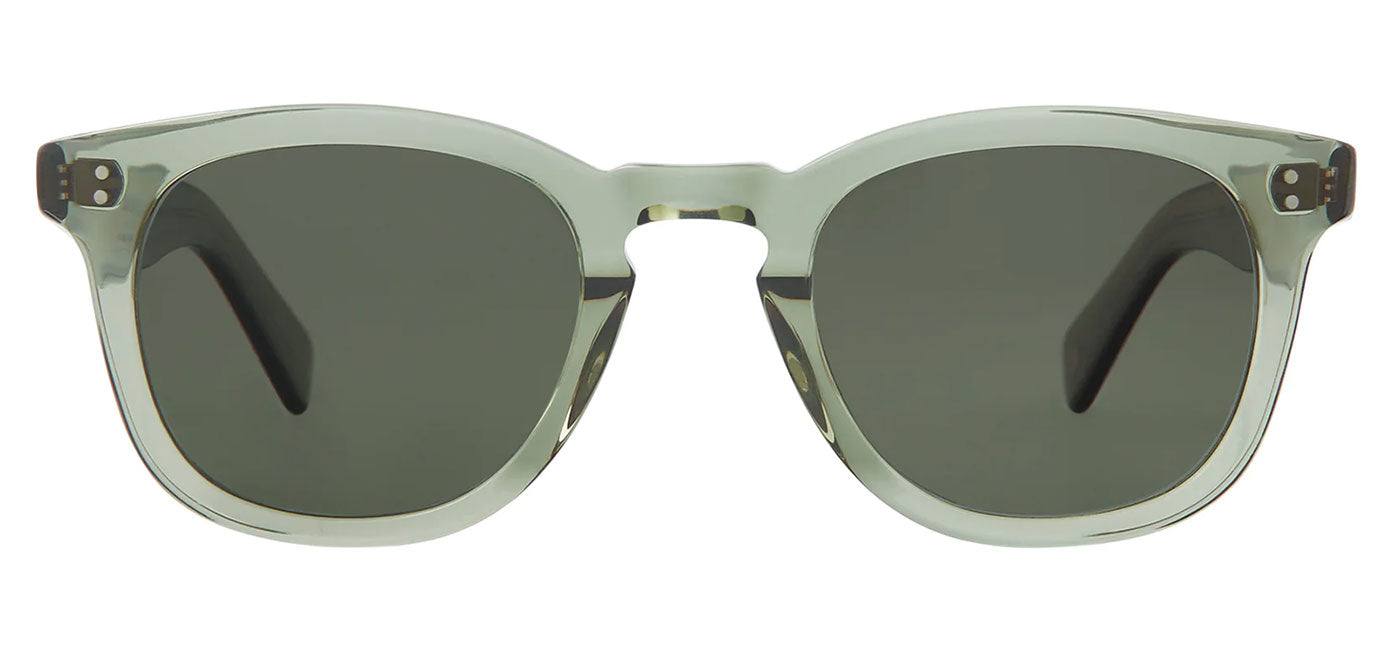 Garrett Leight Kinney II Sunglasses - Juniper / Semi-Flat Pure G15