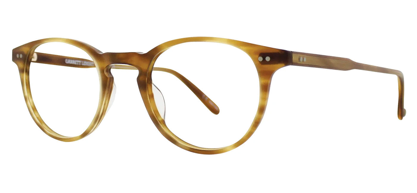 Garrett Leight Winward Glasses - Matte Demi Blonde