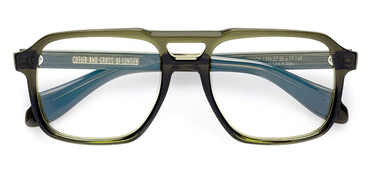 Cutler and Gross 1394 Glasses - Olive