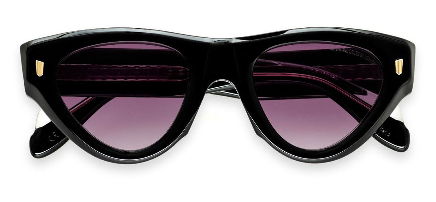 Cutler and Gross 9926 Sunglasses - Black / Violet Gradient