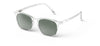 IZIPIZI #E Reader Sunglasses - Crystal / Green