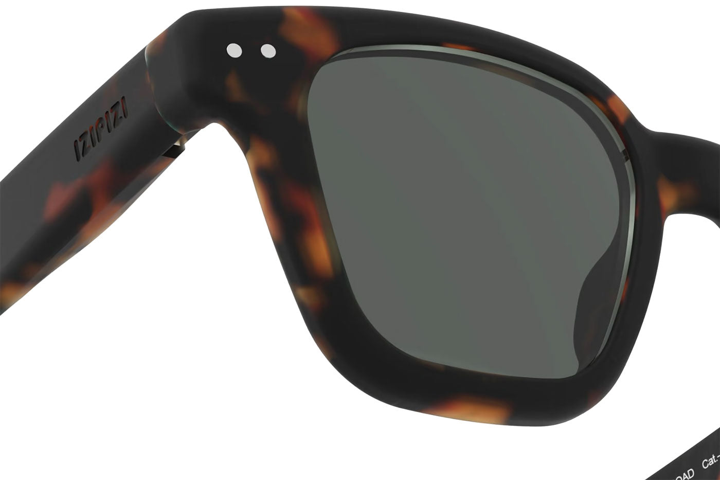 IZIPIZI Road Sunglasses - Tortoise / Grey