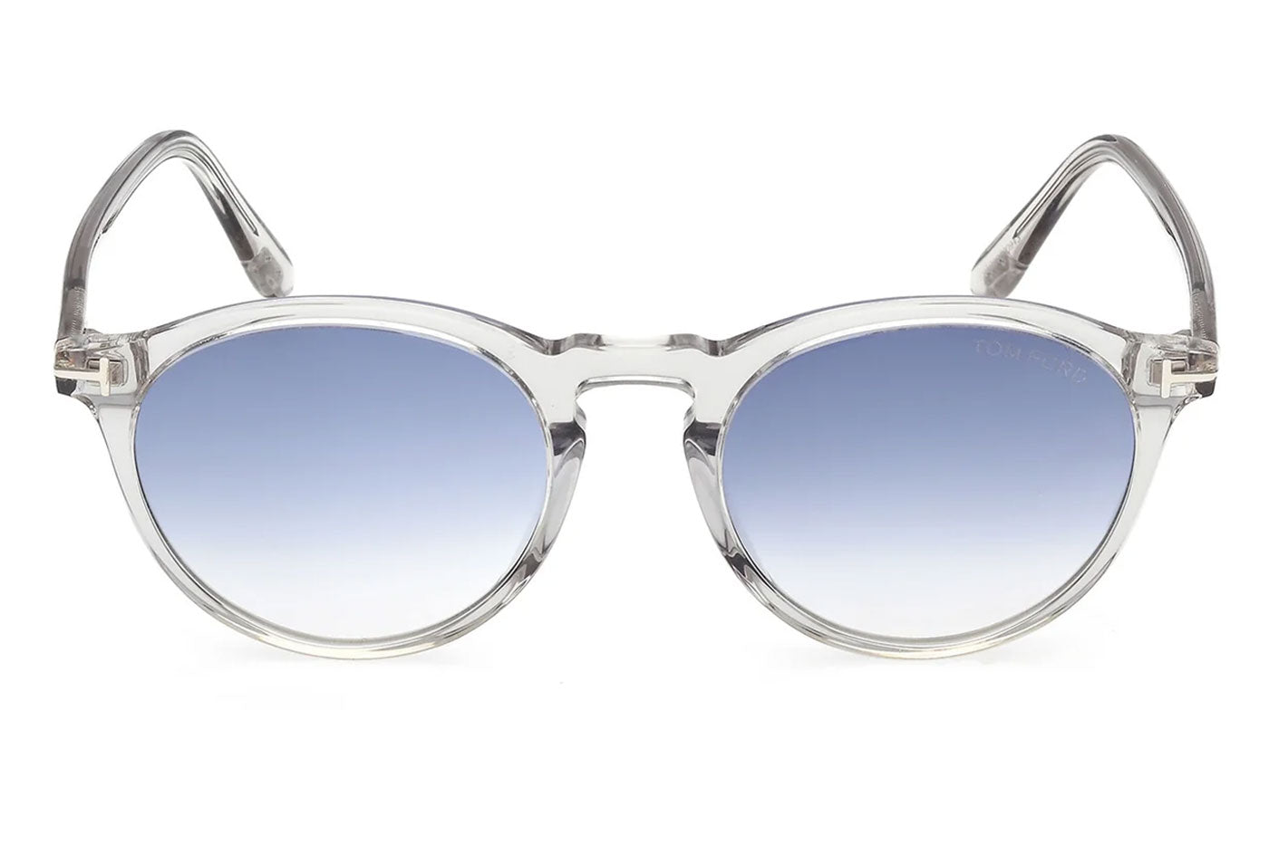 Tom Ford FT0904 Aurele Sunglasses - Crystal Grey / Gradient Blue