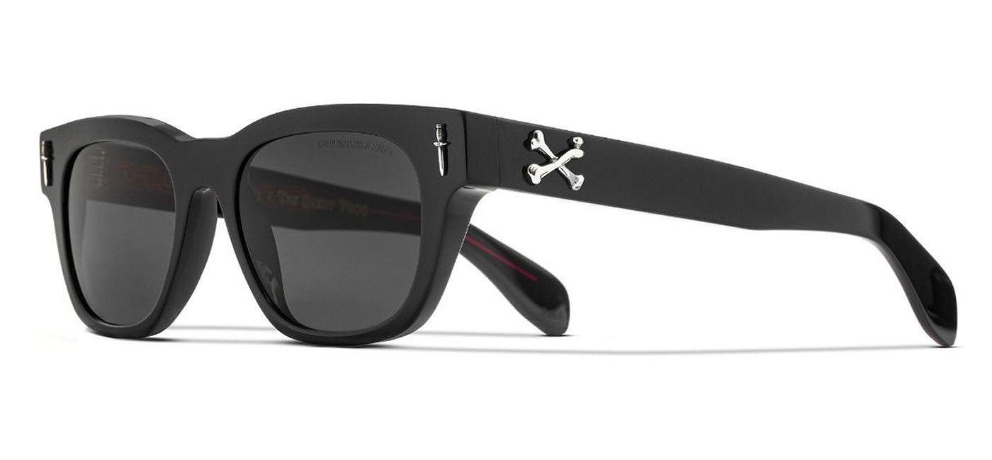Cutler and Gross x The Great Frog Crossbones Sunglasses - Black / Grey