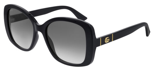 Gucci GG0762S Sunglasses - Black / Grey Gradient