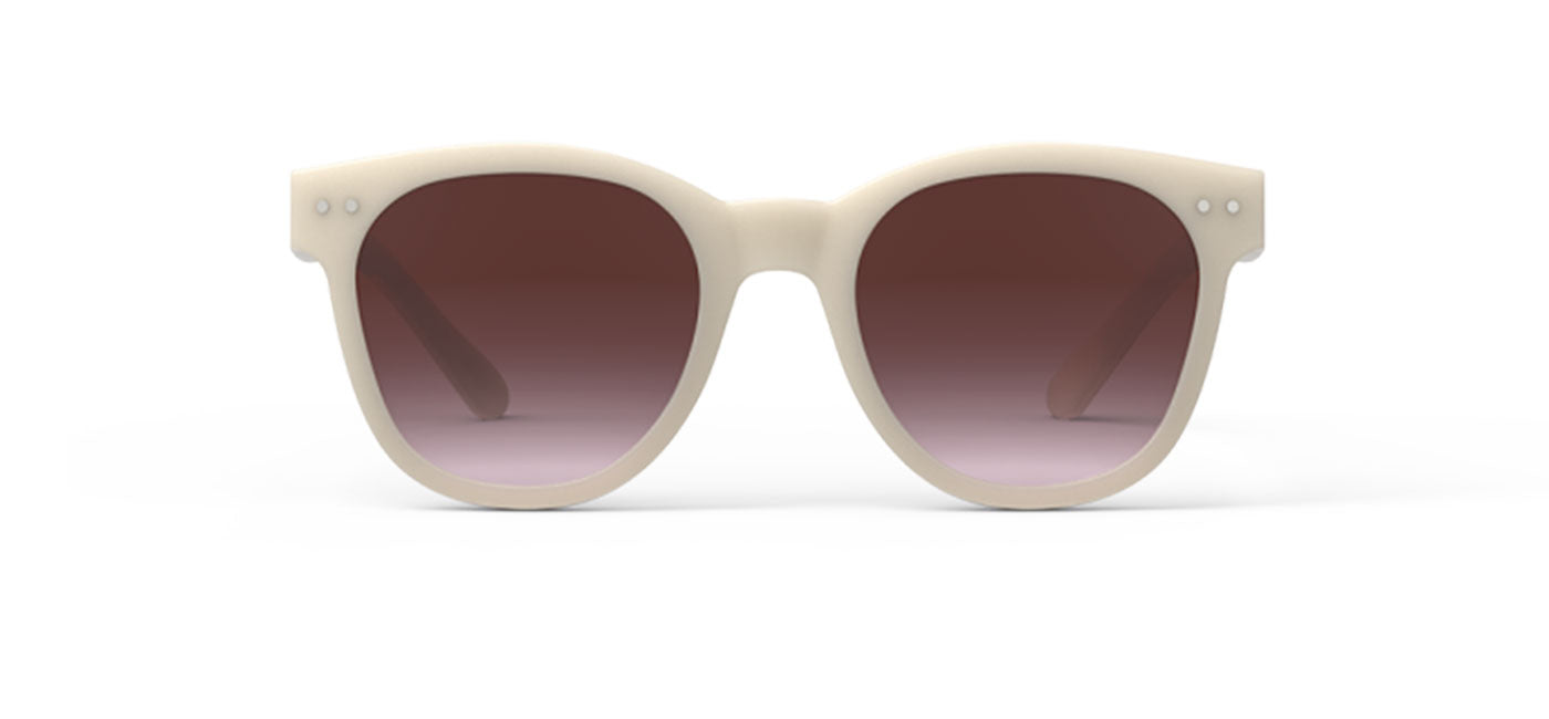 IZIPIZI #N Sunglasses - Vintage Cream / Violet Shading