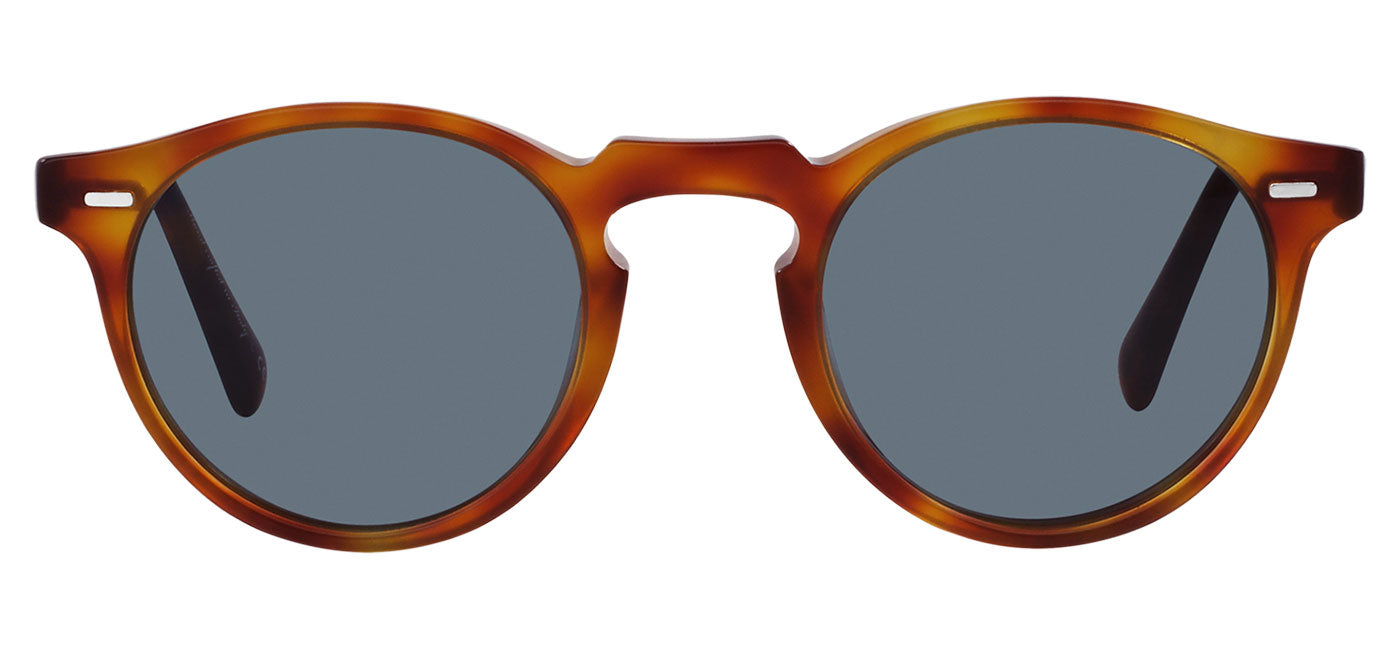Oliver Peoples OV5217S Gregory Peck Sunglasses - Semi Matte LBR / Indigo Photochromic