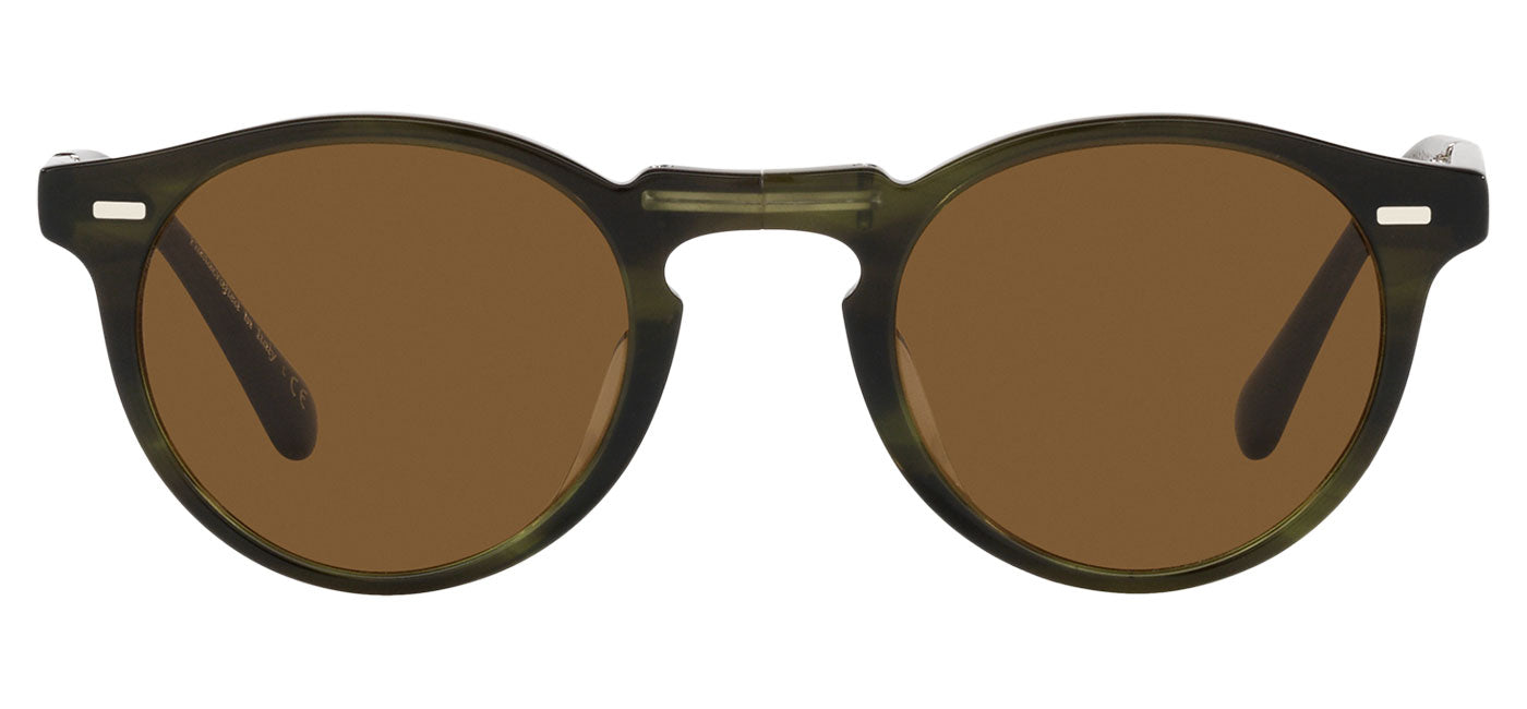 Oliver Peoples OV5456SU Gregory Peck 1962 Sunglasses - Emerald Bark / True Brown