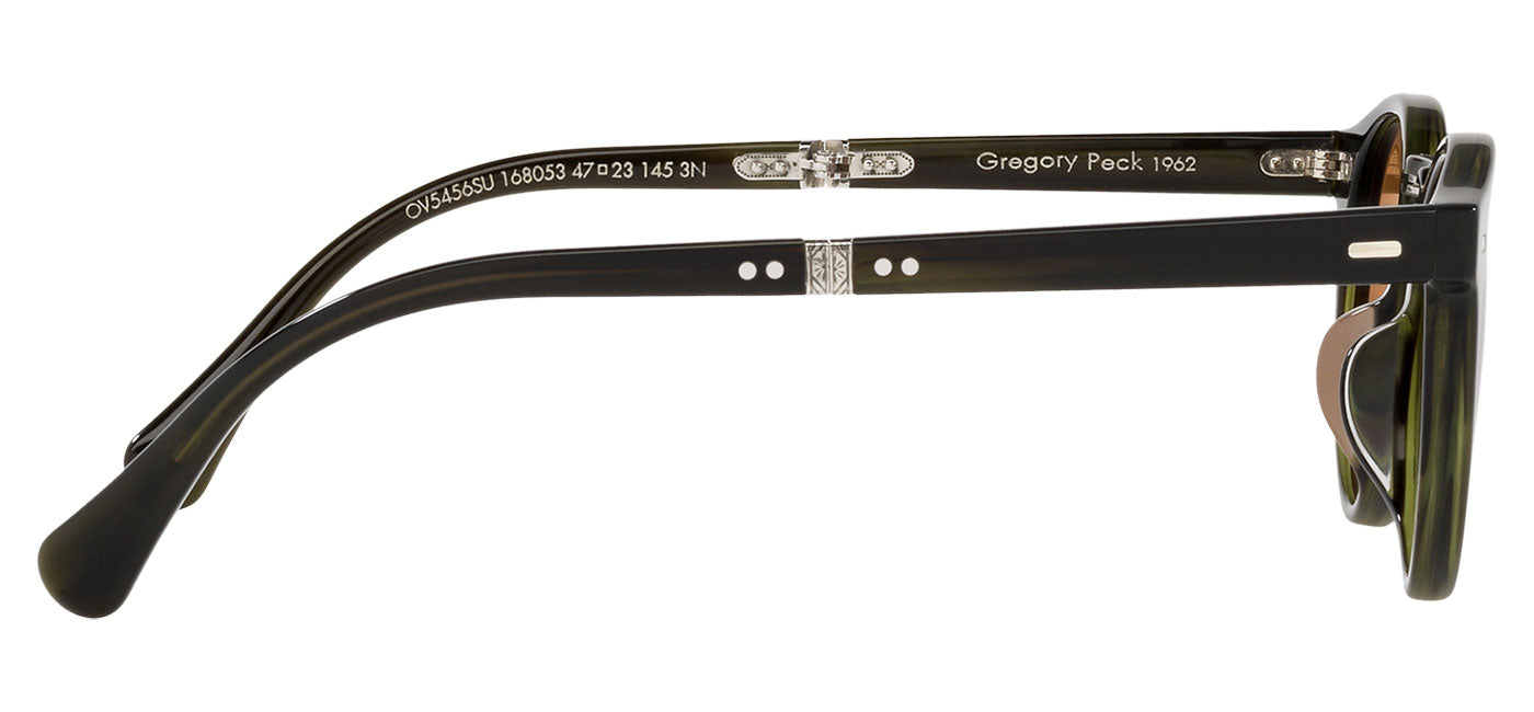 Oliver Peoples OV5456SU Gregory Peck 1962 Sunglasses - Emerald Bark / True Brown