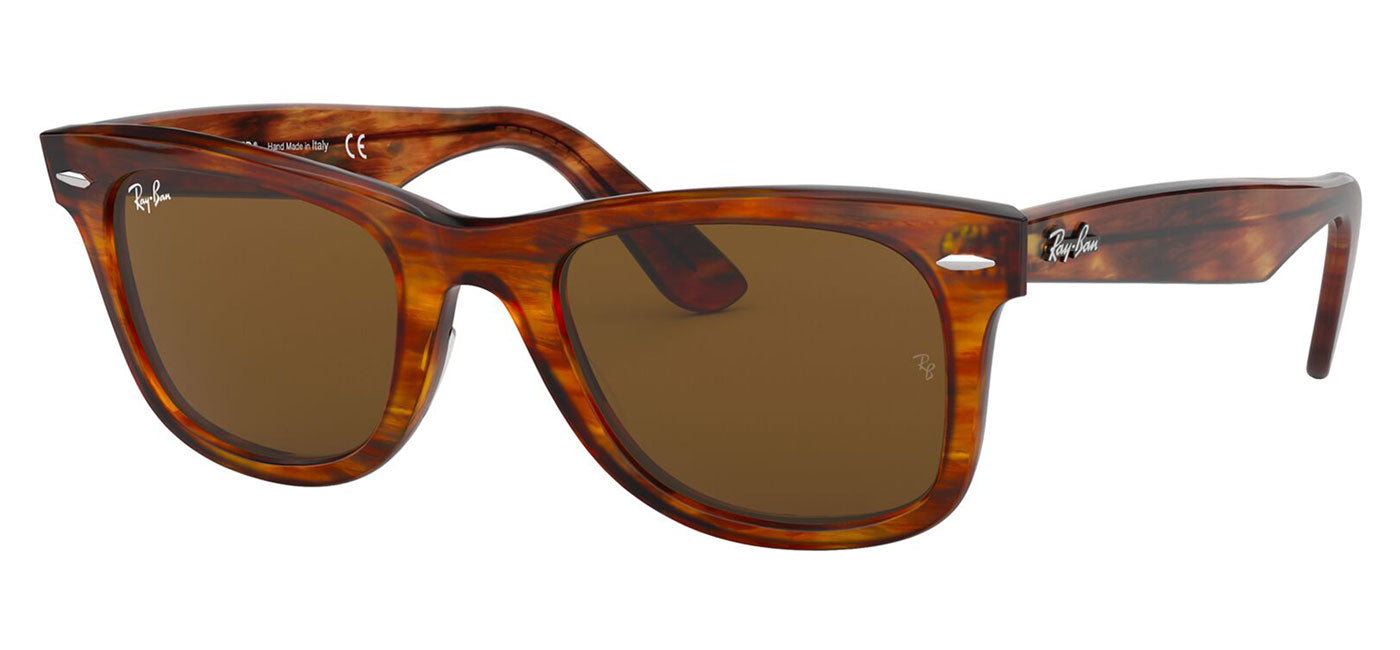 Ray-Ban RB2140 Original Wayfarer Sunglasses - Light Havana / Brown