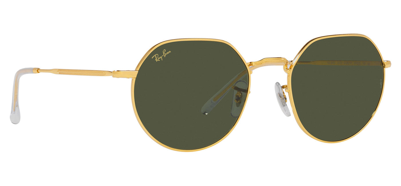 Ray-Ban RB3565 Jack Sunglasses - Gold / Green