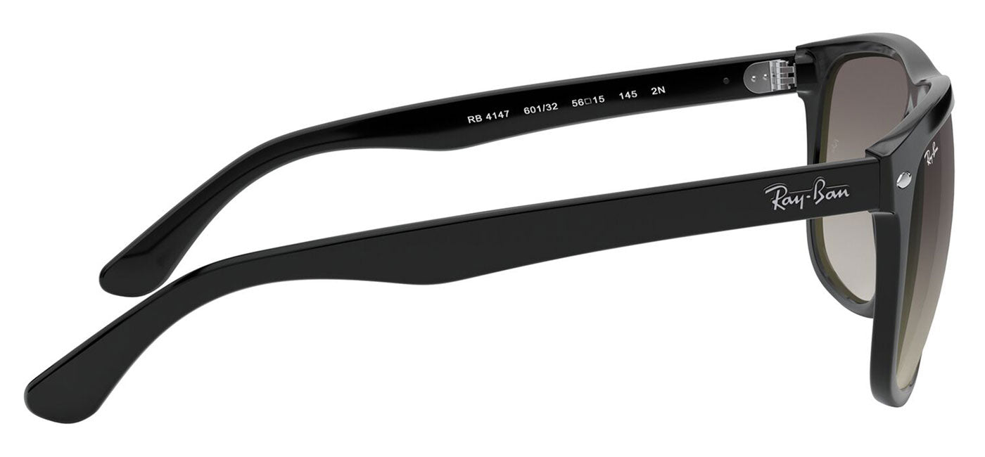 Ray-Ban RB4147 Boyfriend Sunglasses - Black / Grey Gradient