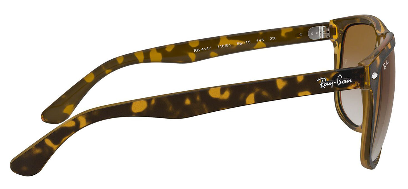 Ray-Ban RB4147 Boyfriend Sunglasses - Light Havana / Brown Gradient