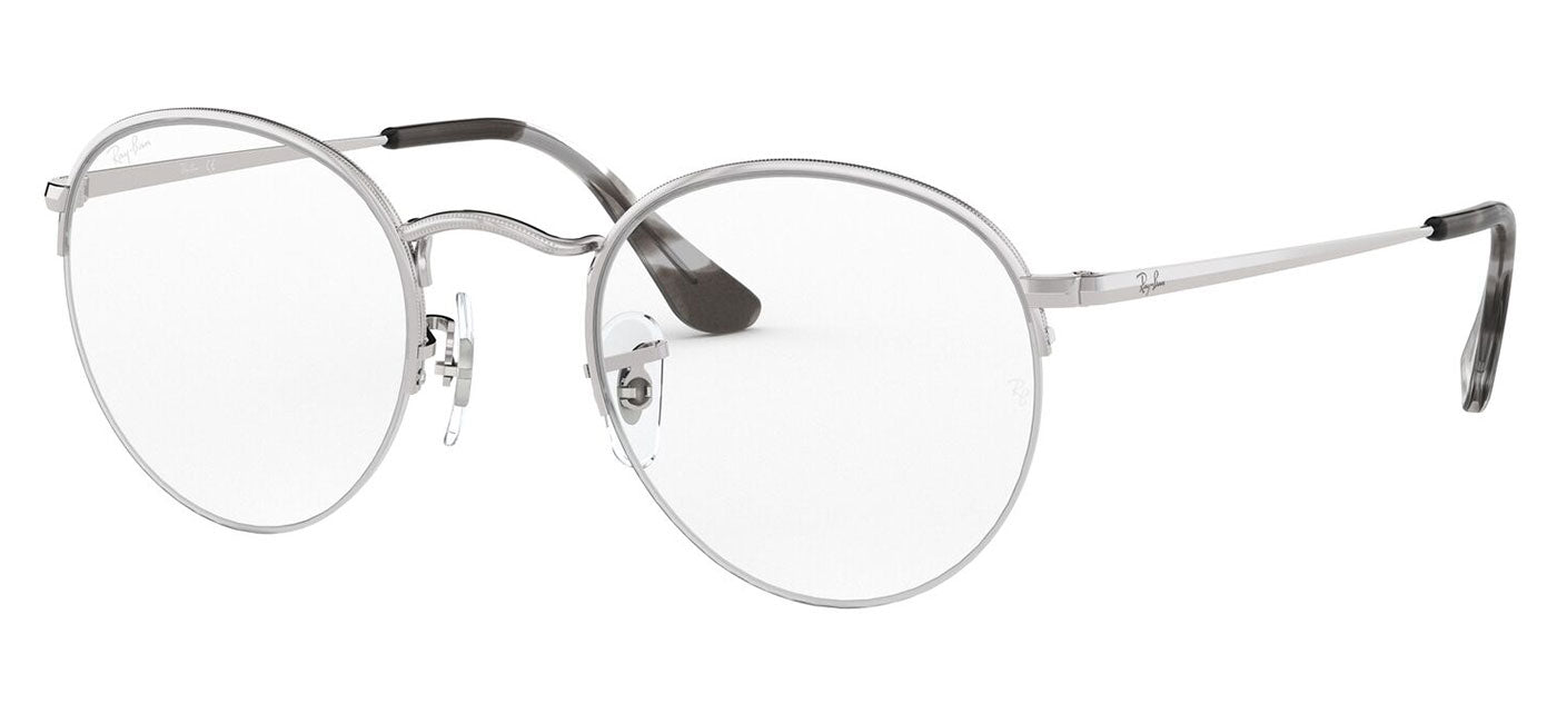 Ray-Ban RX3947V Round Gaze Glasses - Silver
