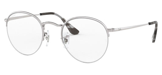 Ray-Ban RX3947V Round Gaze Glasses - Silver