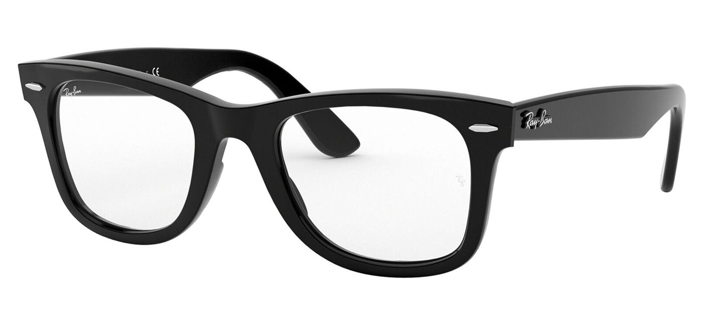 Ray-Ban RX4340V Wayfarer Ease Glasses - Shiny Black