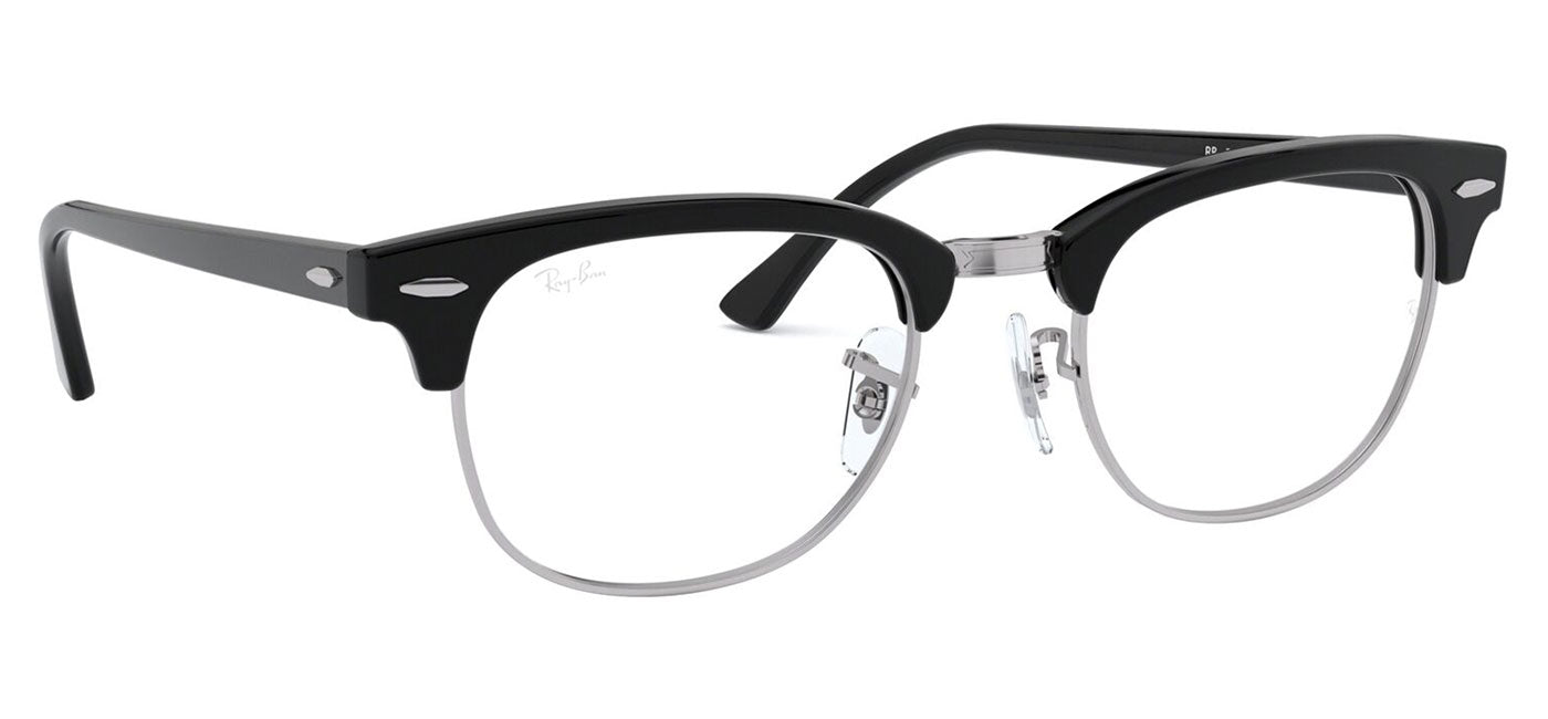 Ray-Ban RX5154 Clubmaster Glasses - Shiny Black