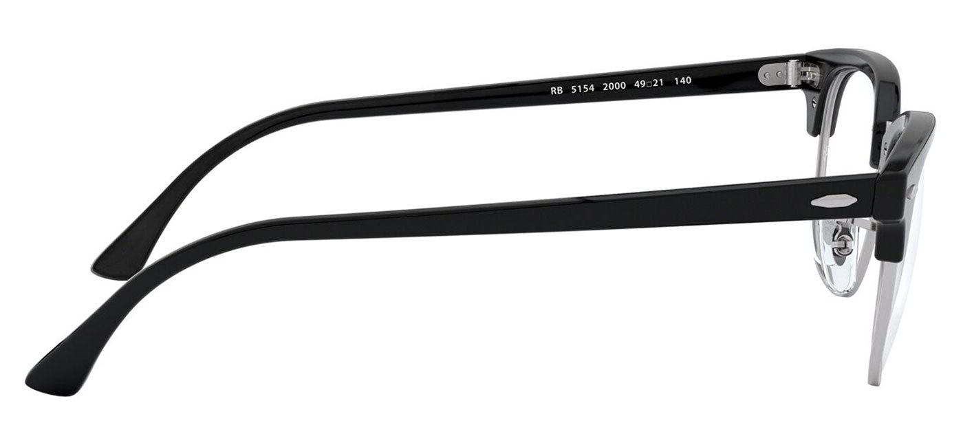 Ray-Ban RX5154 Clubmaster Glasses - Shiny Black