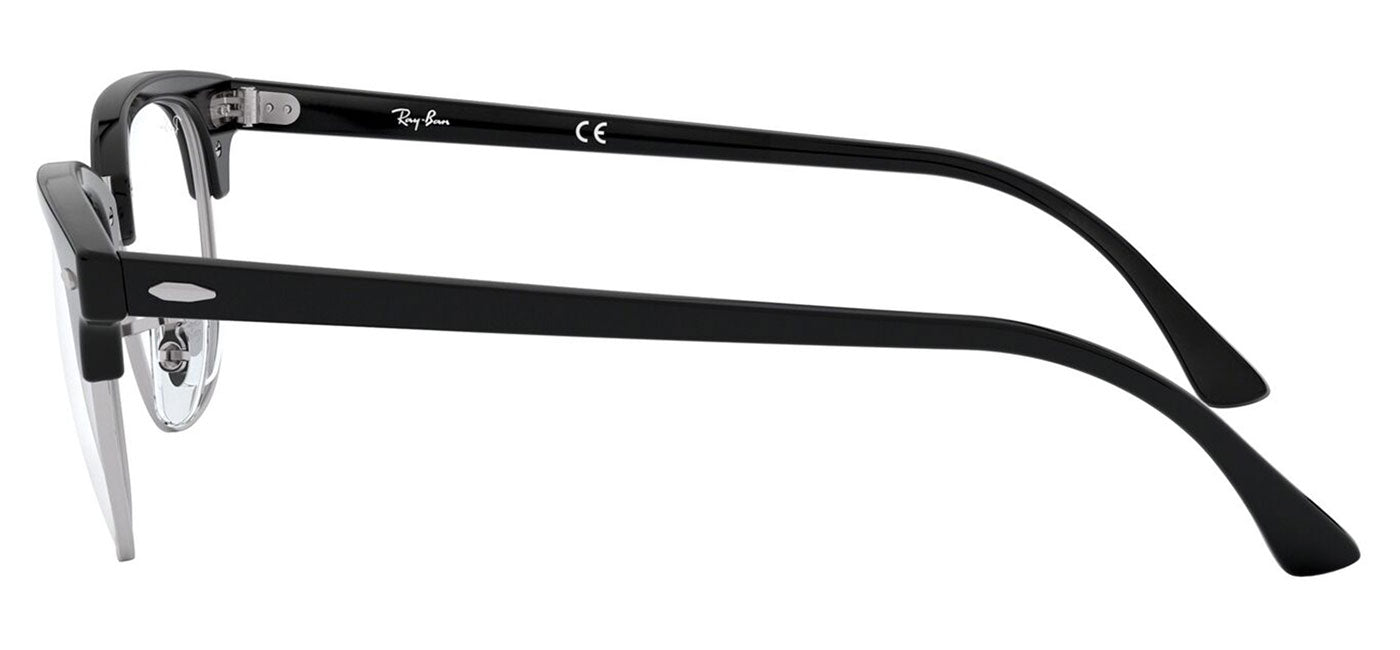 Ray-Ban RX5154 Clubmaster Glasses - Shiny Black