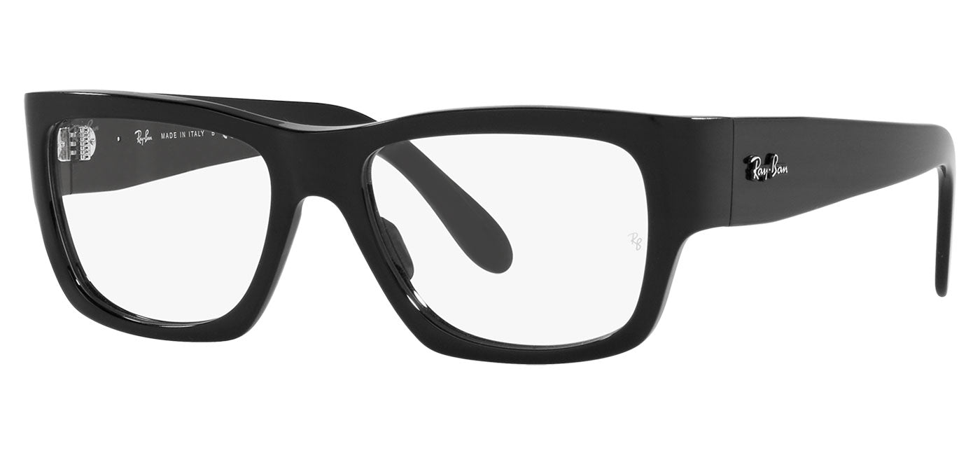 Ray-Ban RX5487 Nomad Glasses - Shiny Black
