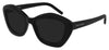 Saint Laurent SL 68 Sunglasses - Black / Grey