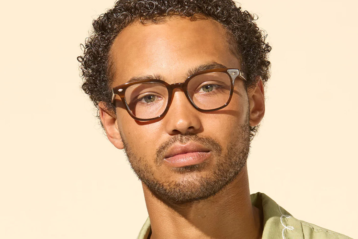 Garrett Leight Zac Glasses - Cherry Wood