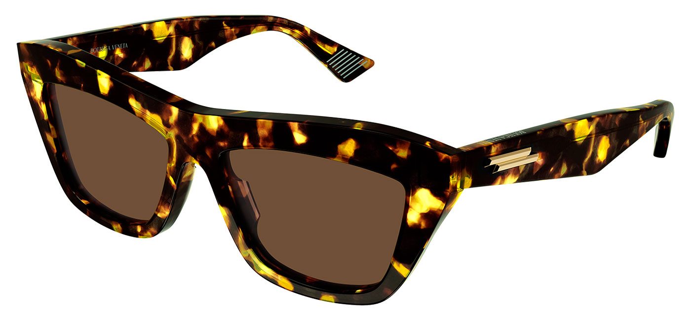Bottega Veneta BV1121S Sunglasses – Havana / Brown 1