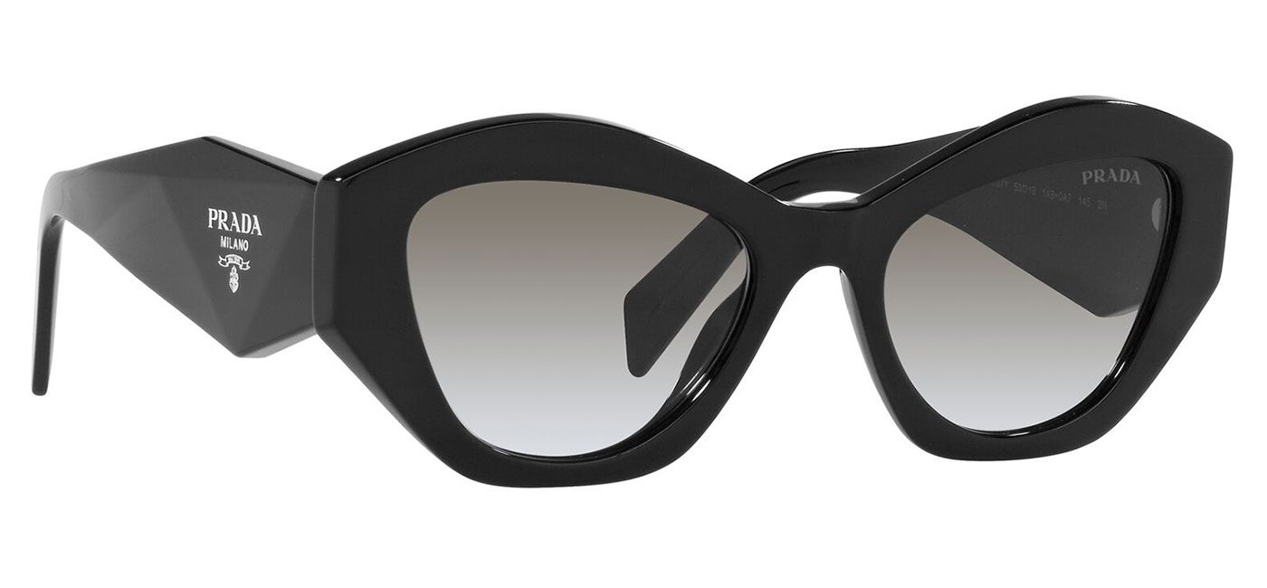 Prada PR07YS Sunglasses – Black / Grey Gradient 3